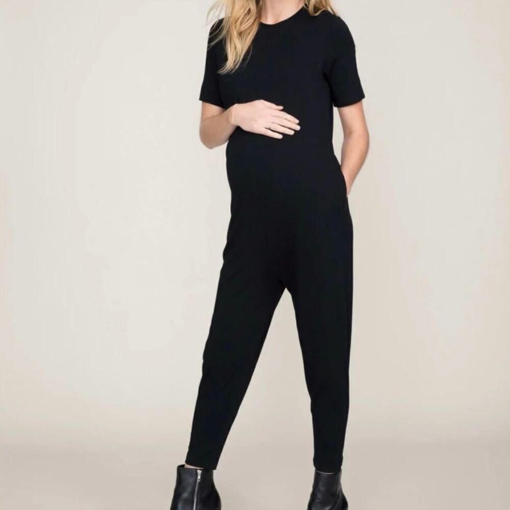 Hatch Maternity Collectiom The Walkabout Jumper Romper Jumpsuit Size 4 XL - Picture 2 of 8